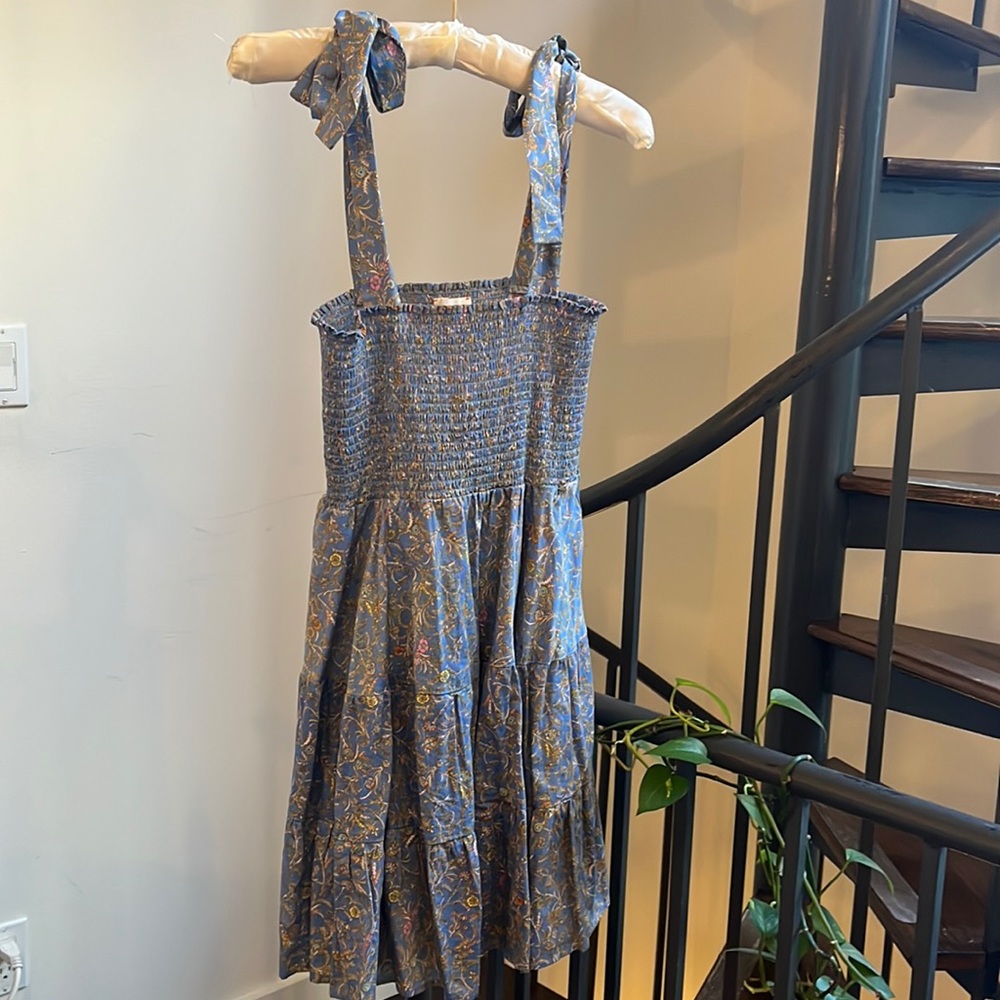 Xirena S dress with tie straps